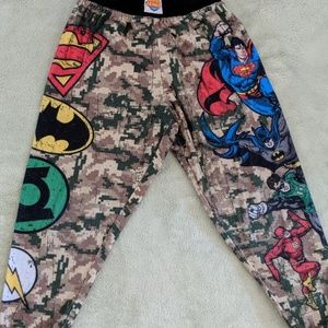 Boy Justice League pajamas pants